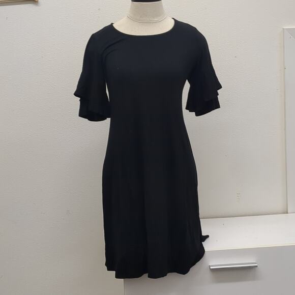 Karen Kane Black Mini Dress Chic and Stylish size XS - Picture 1 of 4